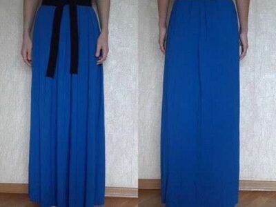 Платье сарафан длинное новое northland италия 46 48 m l размер синее ткань вискоза натуральная мягка