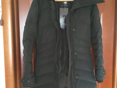 Куртка пуховик новый canada goose 46 м женская парка черная копия люкс